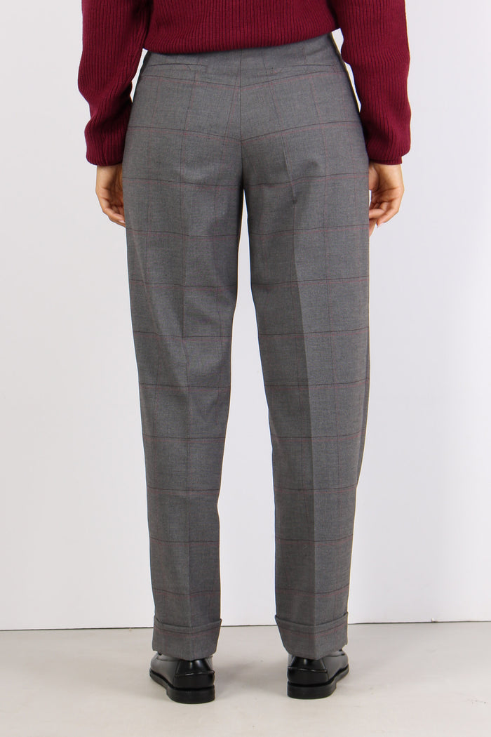 Hattilas Pantalone Mini Pences Grigio/bordeaux-4