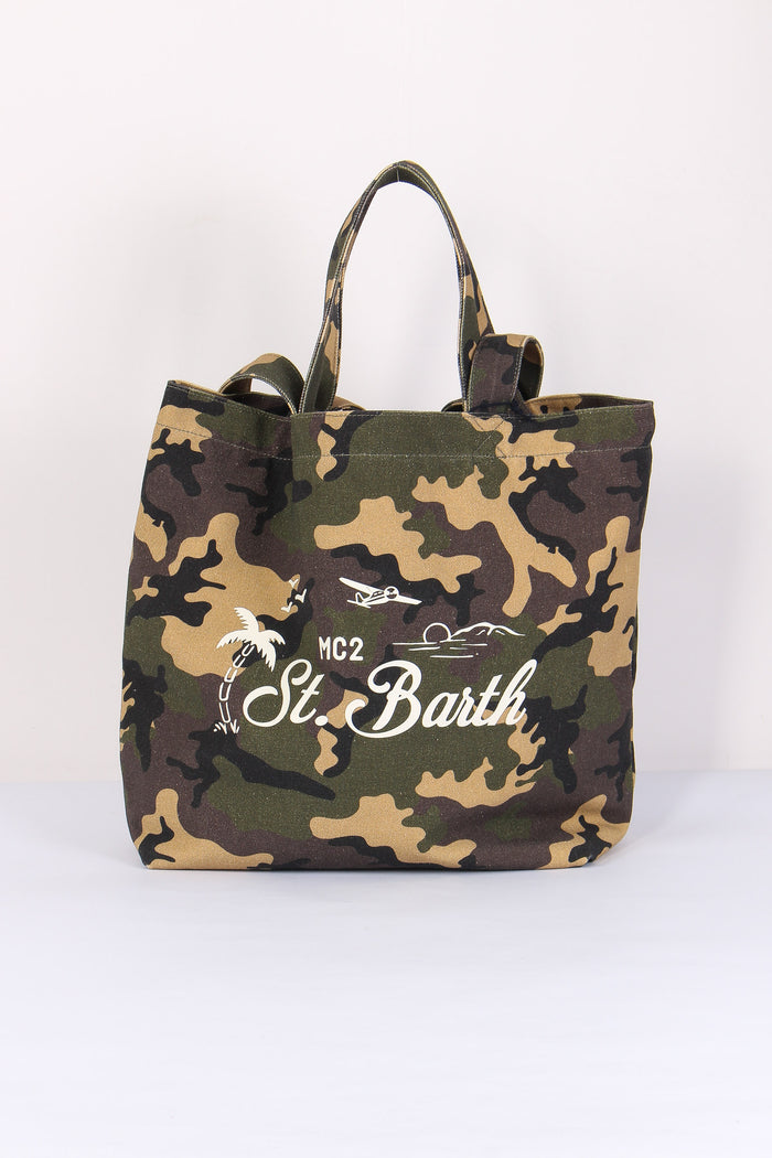 Essential Bag Canvas Militare