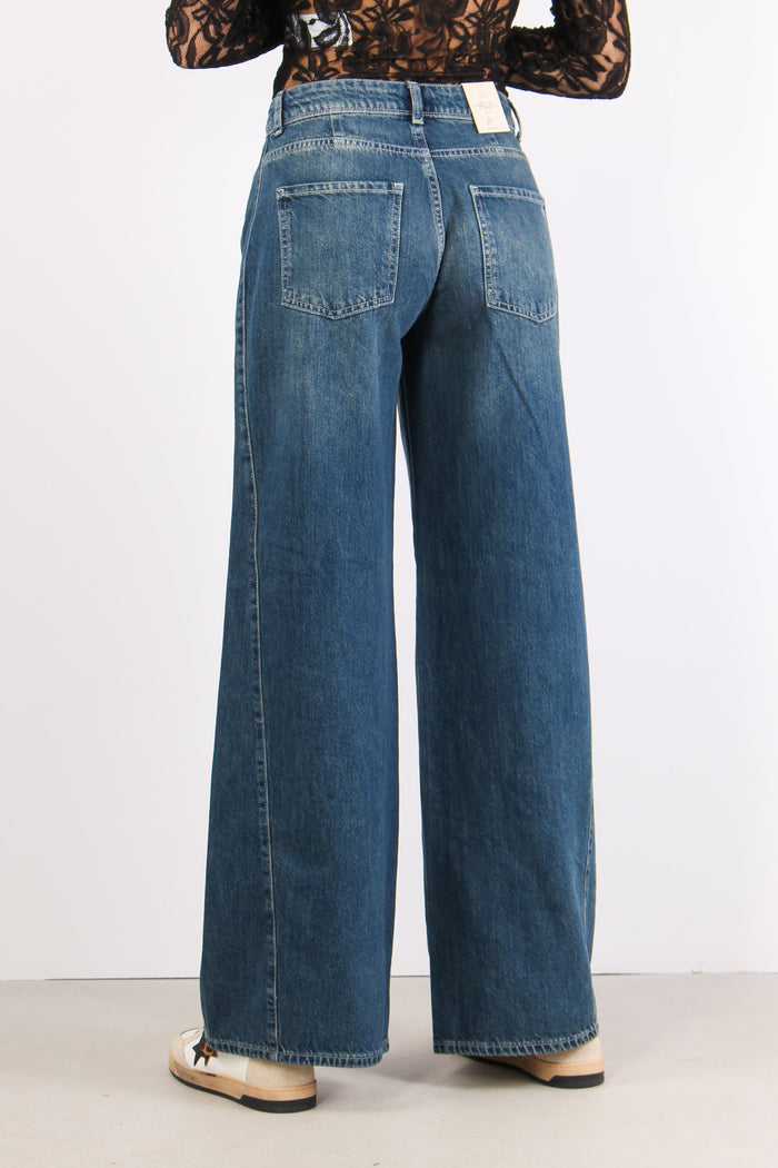 Denim Palazzo Vita Media Denim Scuro-5