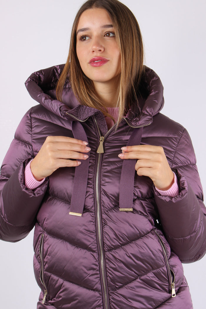 Piumino Svasato Glicine-10