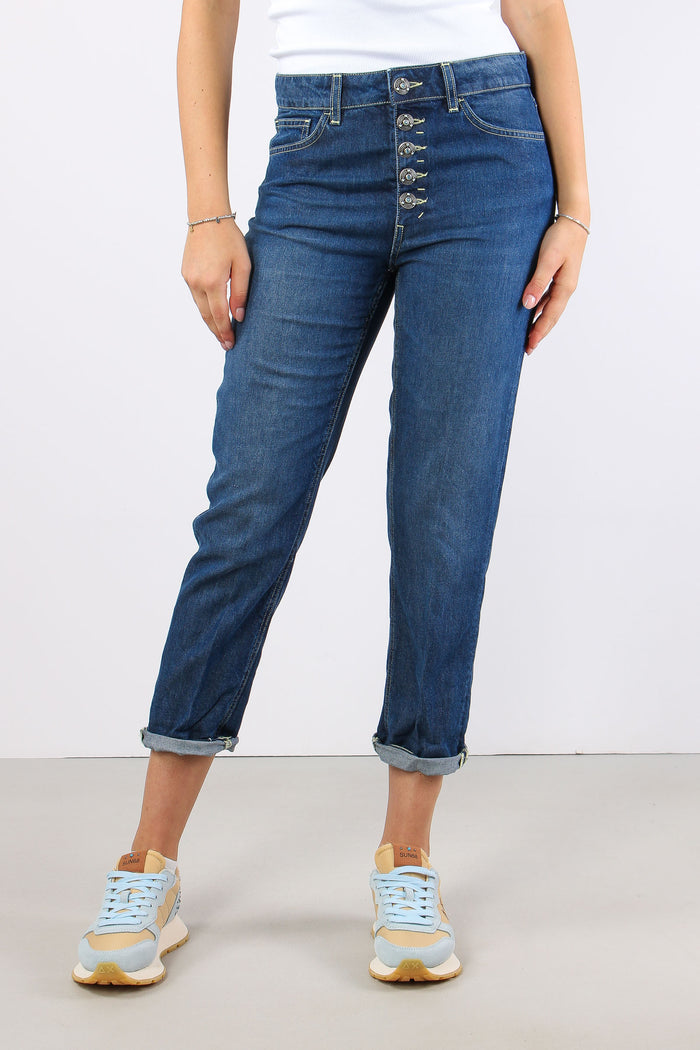 Lyoncell Denim Micro Rotture Denim Scuro-4