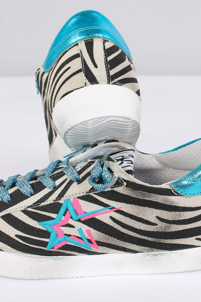Sneakers Prime Star Zebra Zebra/fucsia-5