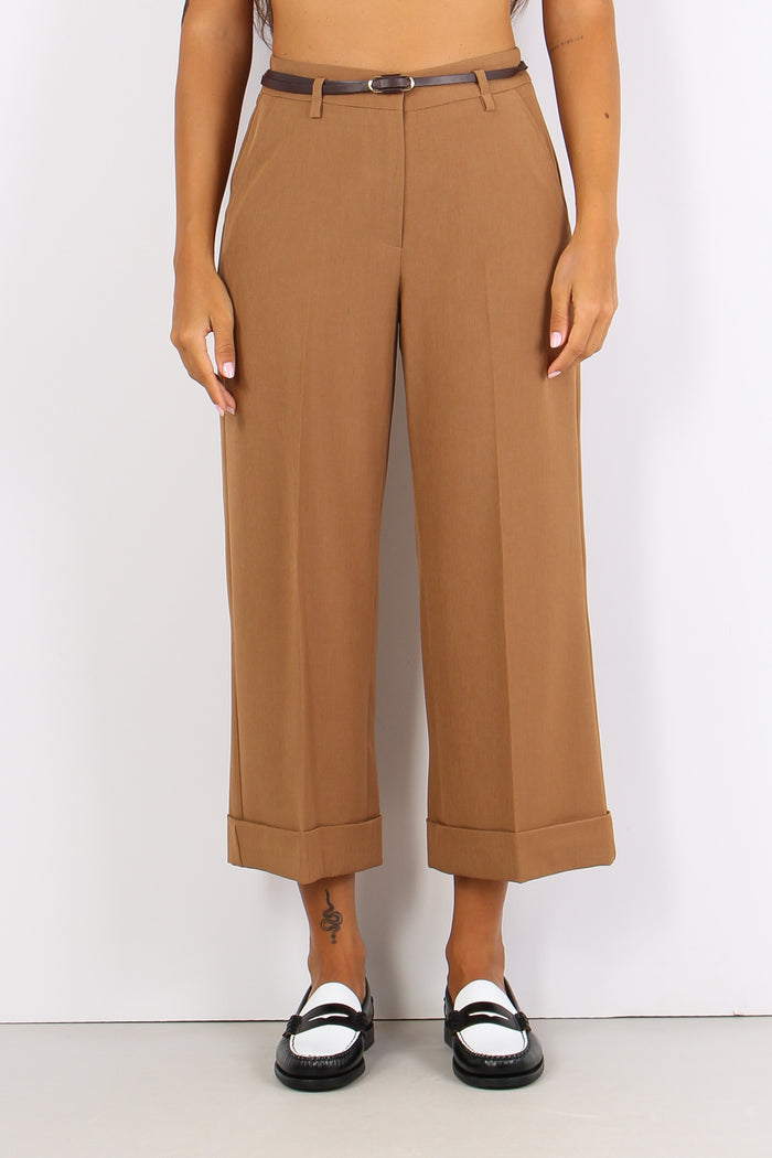 Ebba Pinocchietto Gessato Lure Miele-2