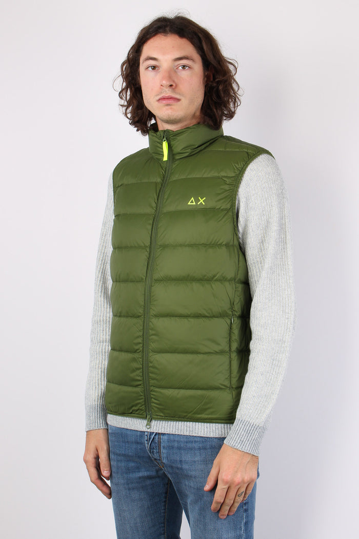 Piumino Smanicato Logo Militare-6