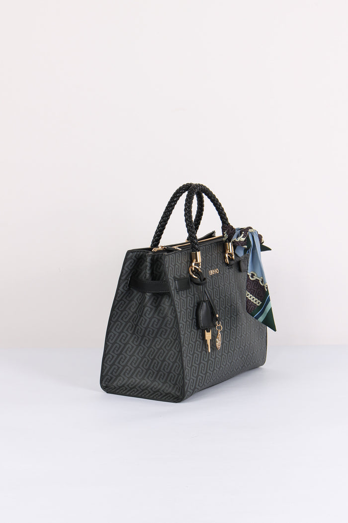 Shopping Logo Monogram Nero-7