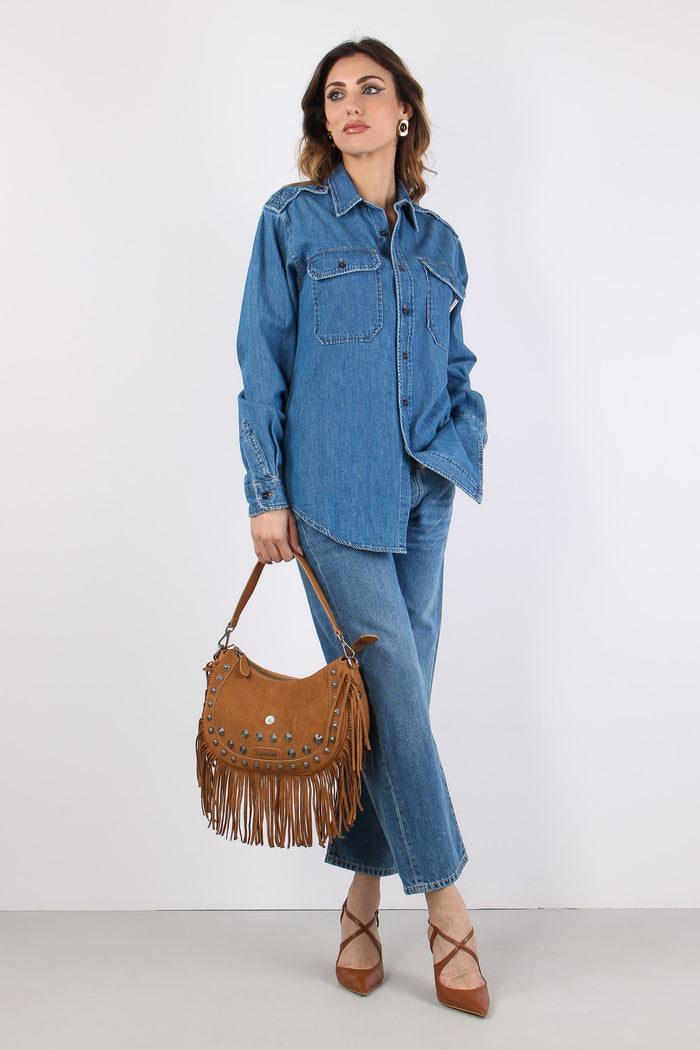 Camicia Denim Mostrine Spalla Denim-3