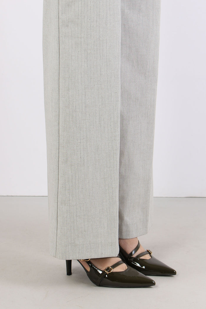 Pantalone Dritto Riga Avena-6
