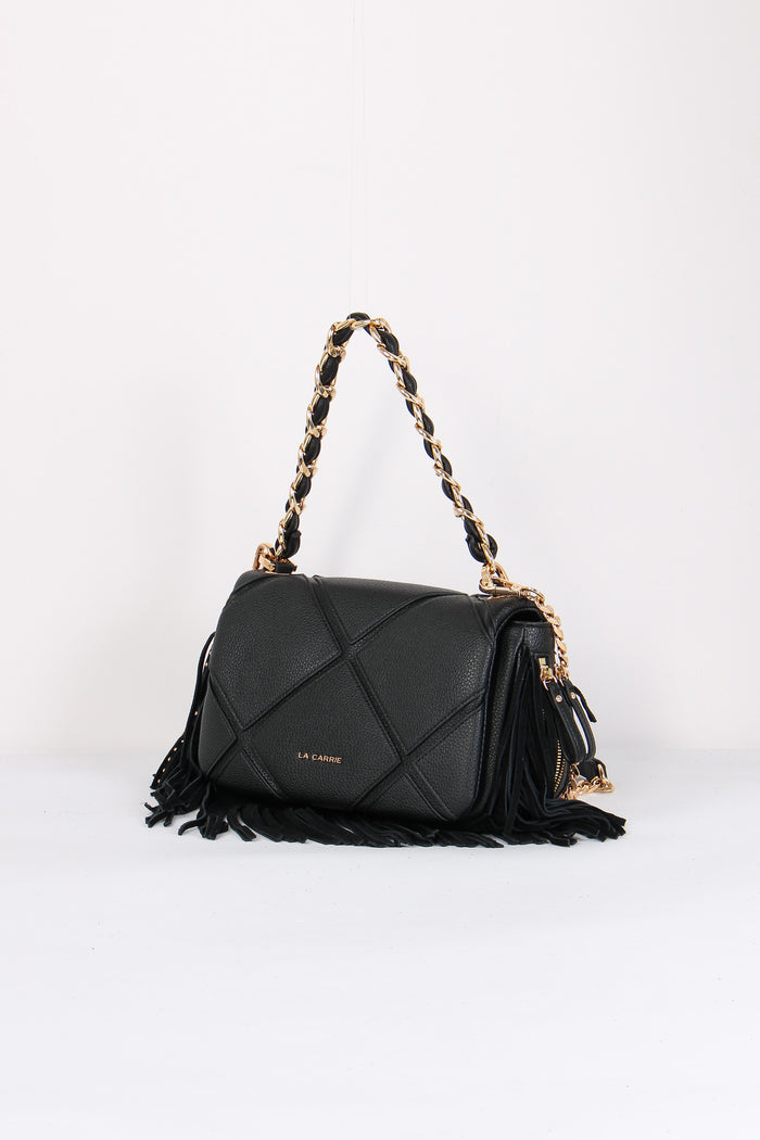 Tracolla  Frange Black-6