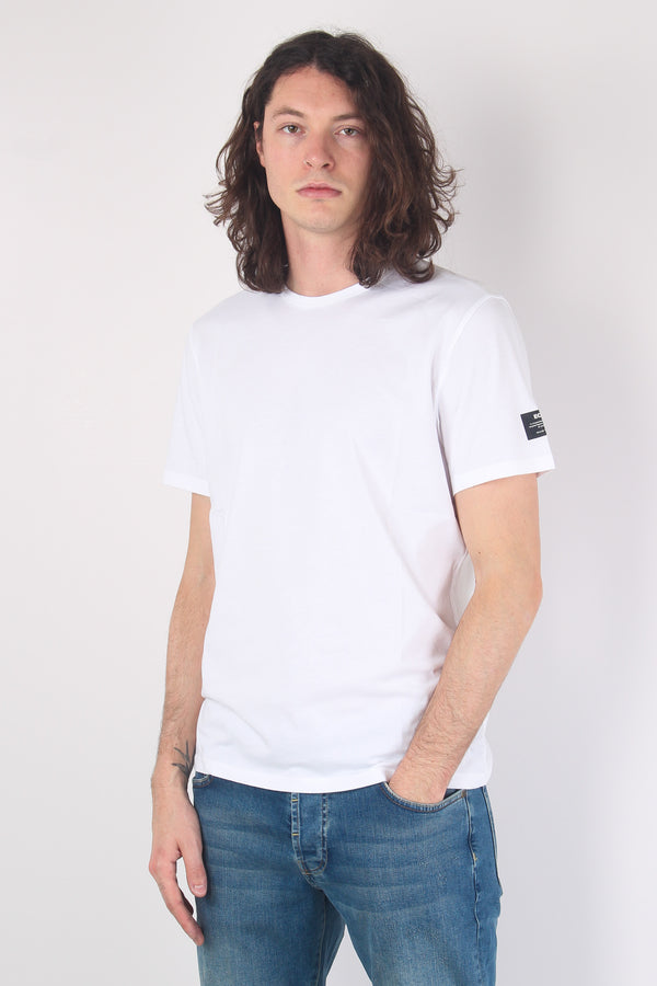 Ventalf T-shirt Logo Manica White
