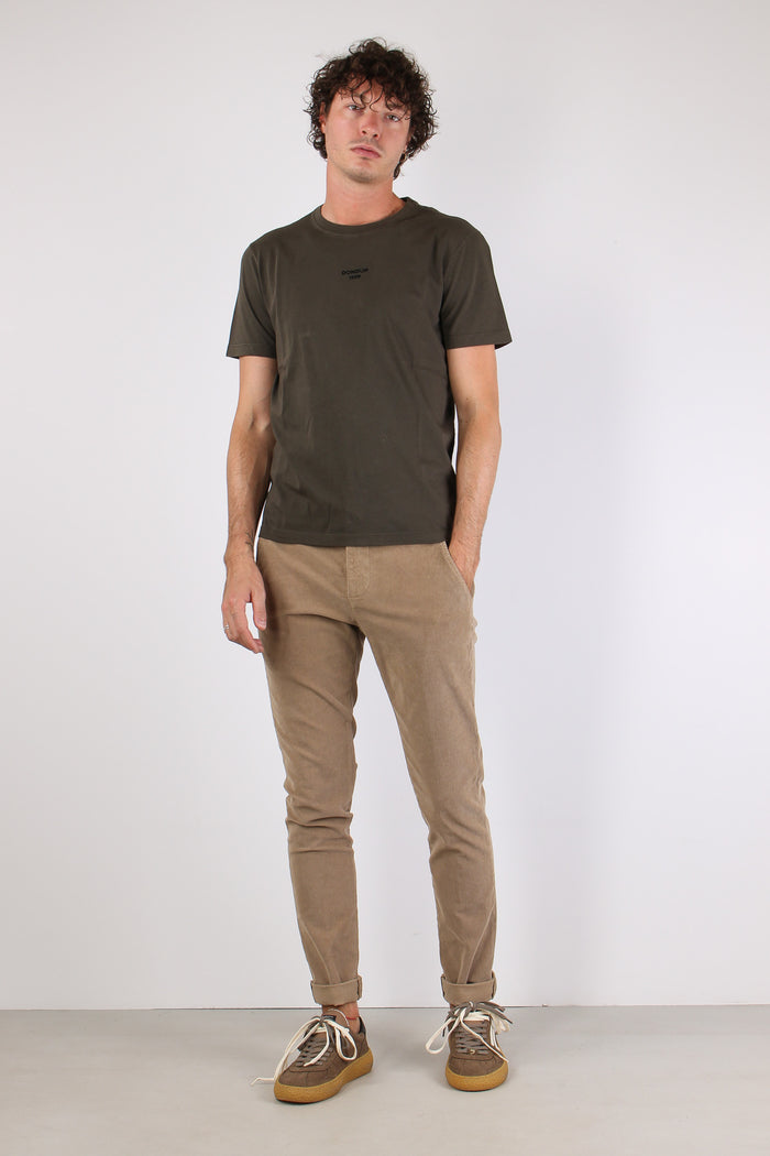 Gaubert Pantalone Velluto Mille Righe Sand