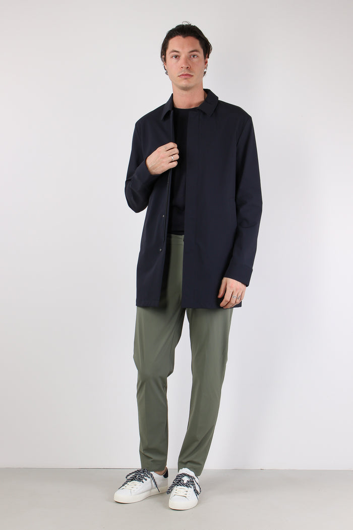 Soprabito Tessuto Tessuto Navy-3