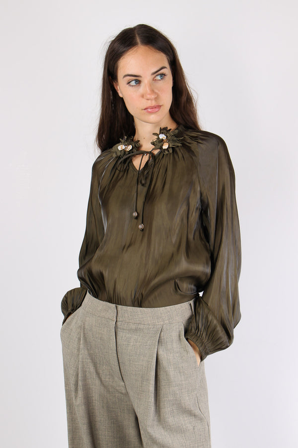 Camicia Arriccio Collo Inserto Militare-2