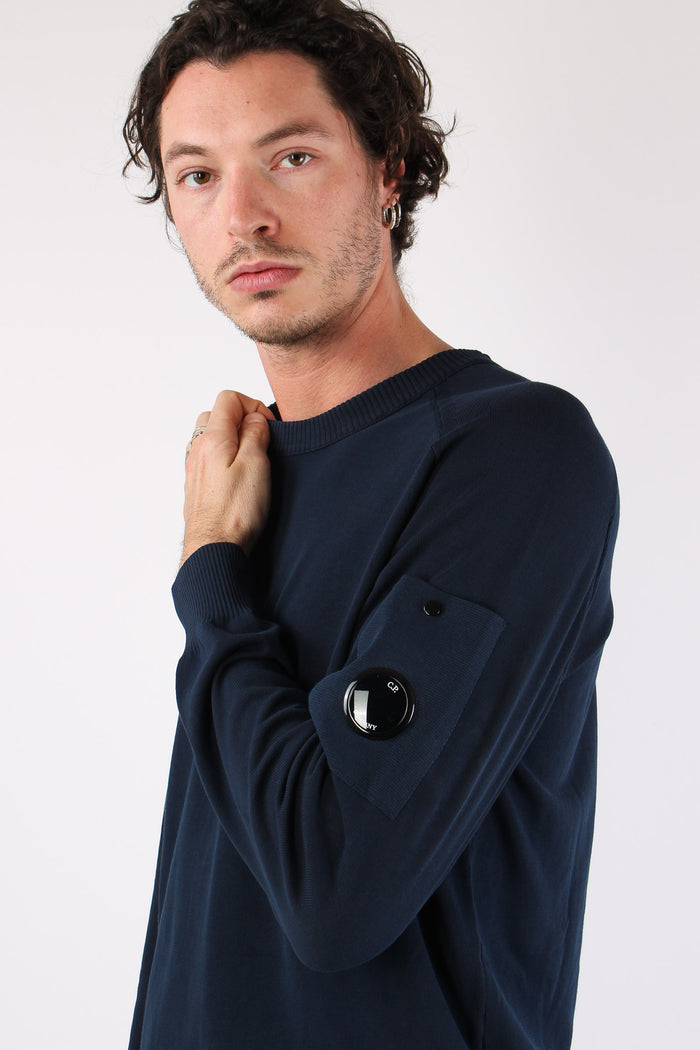 Maglia Girocollo Cotone Lente Total Eclipse-5