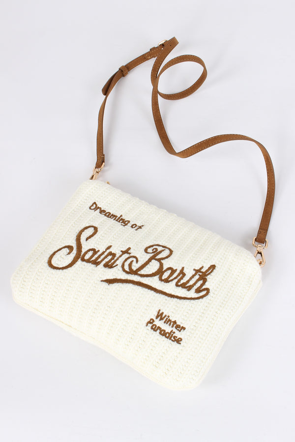 Pochette Tracolla Logo Rib Tricot-2