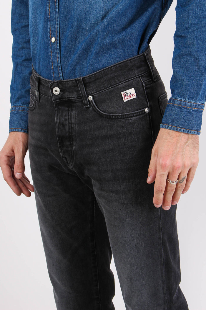 Denim Slim Fit Denim Black-4