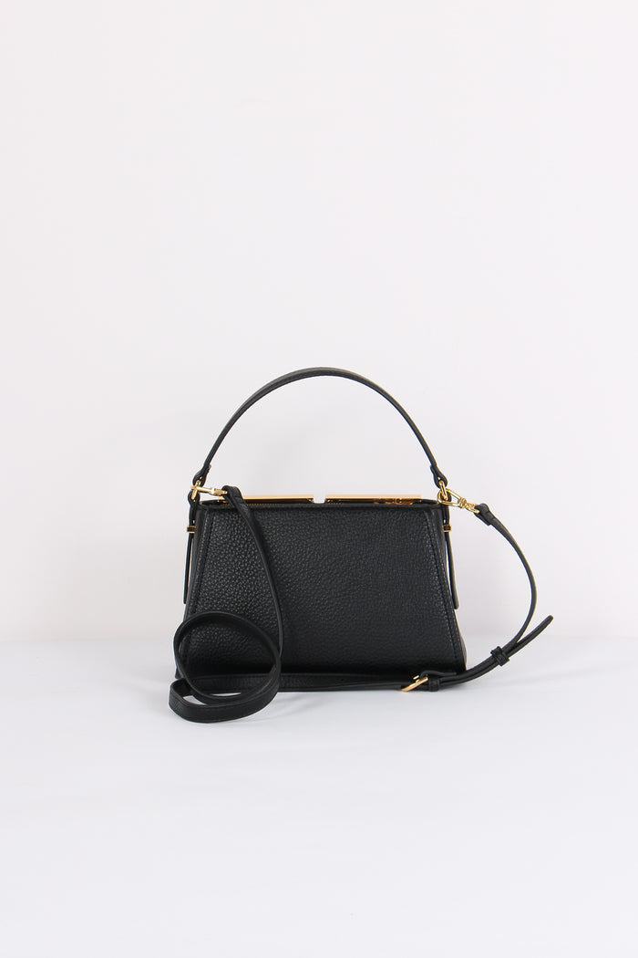 Mini Shopping Logo Oro Nero-5