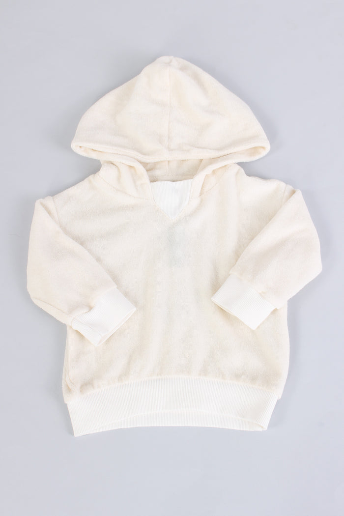 Felpa Ciniglia Off White-3