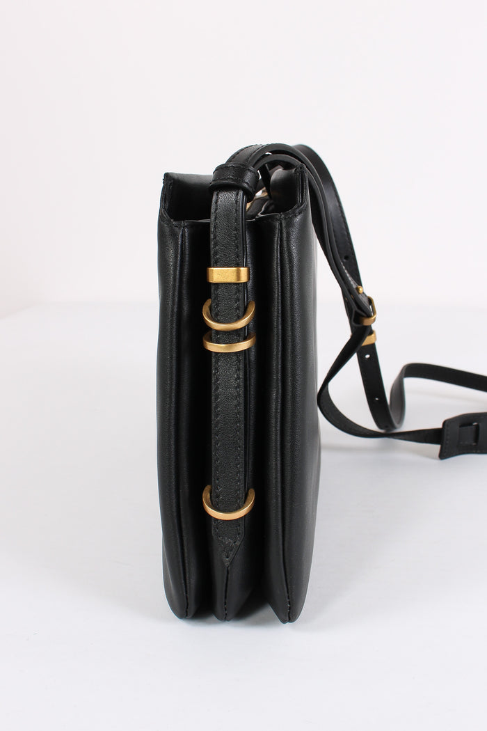 Tracolla Triplet 3 Scomparti Nero/gold-6