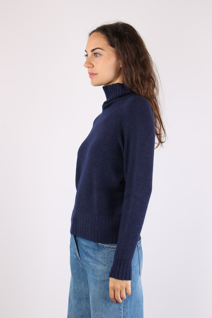 Collo Alto Viscosa Evening Blue-6