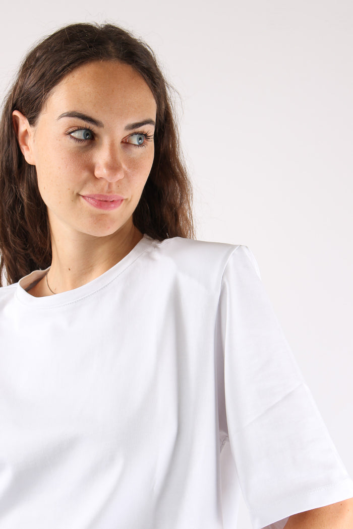 T-shirt Spalline Bianco-8