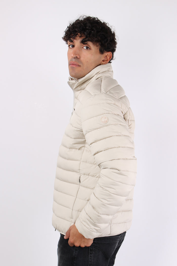 Erion Piumino Collo In Piedi Beige-6