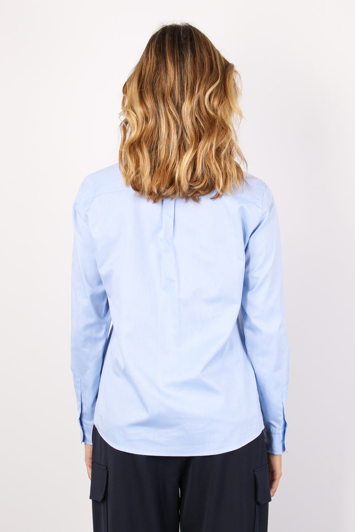 Piadena Camicia Cotone Azzurro-3