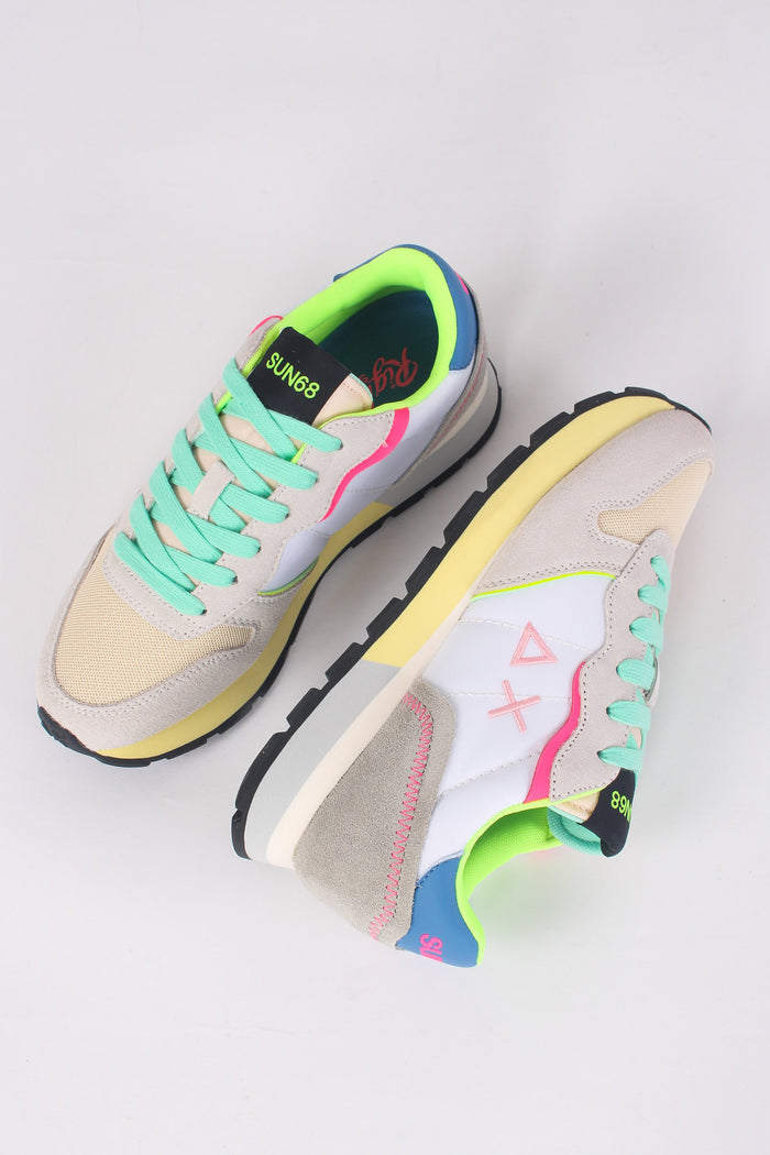 Sneaker Ally Color Explosion Bianco-5