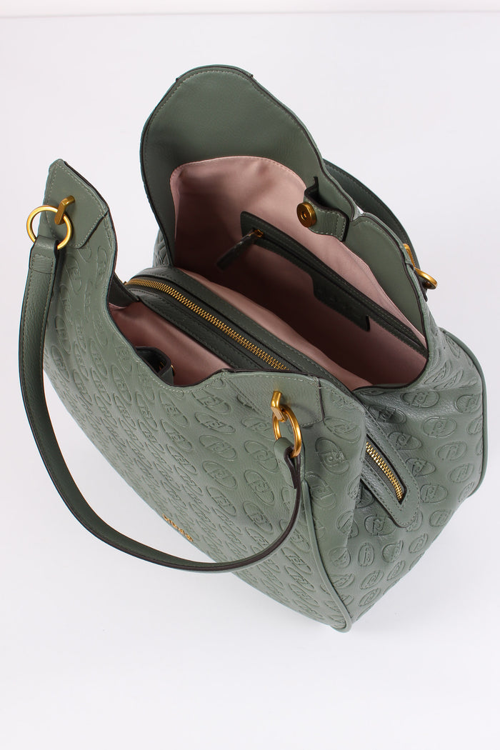 Borsa Hobo 3 Scomparti Dark Jade-2