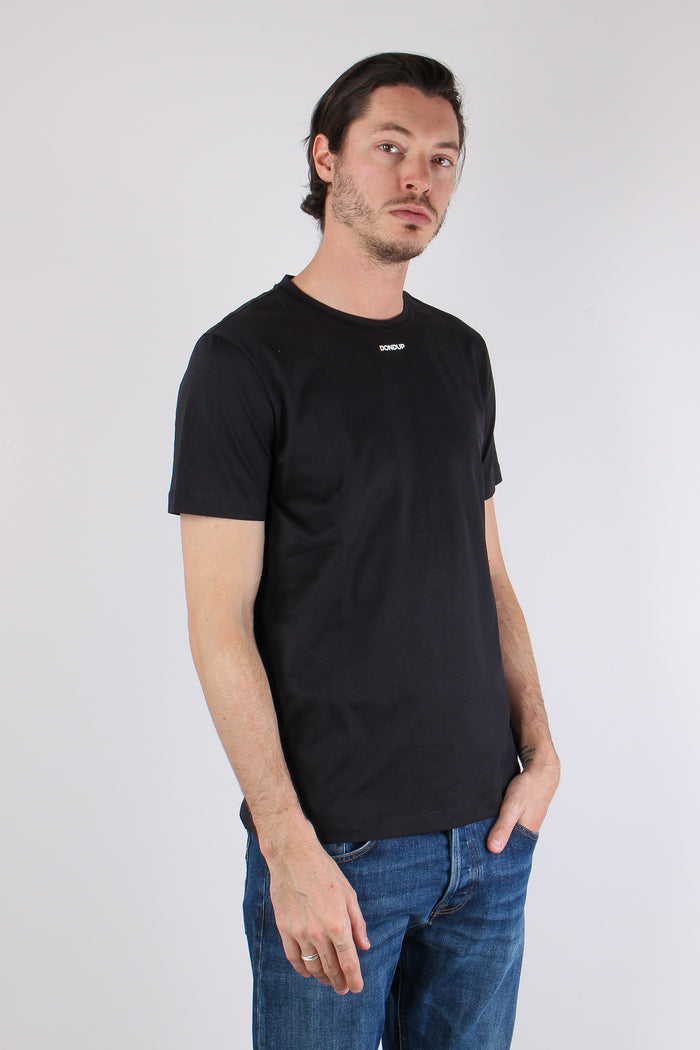 T-shirt Logo Scritta Nero-5