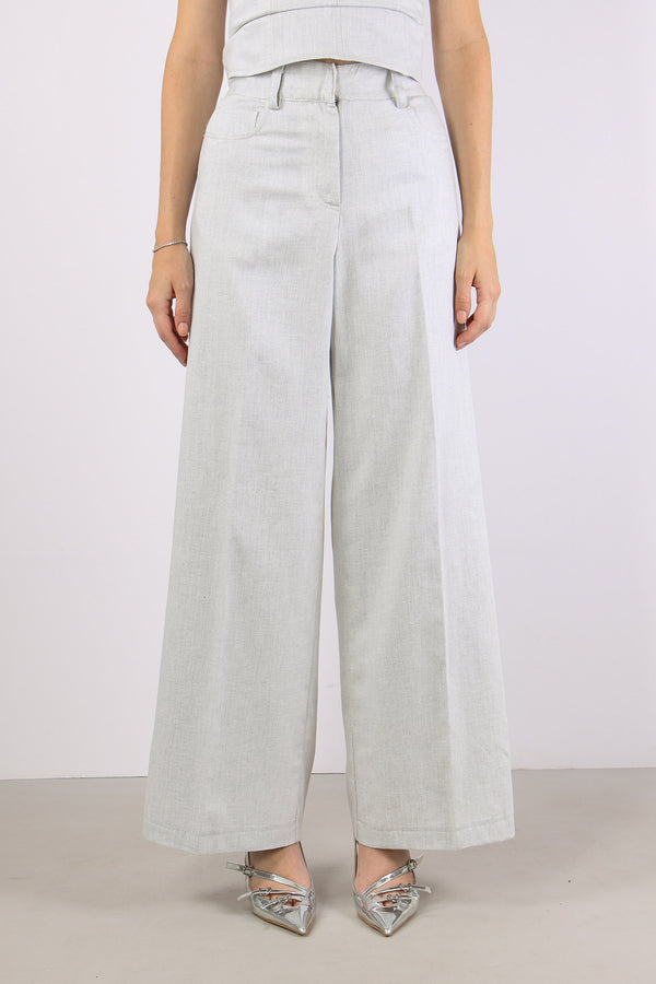 Pantalone Palazzo Coulisse Pearl-2