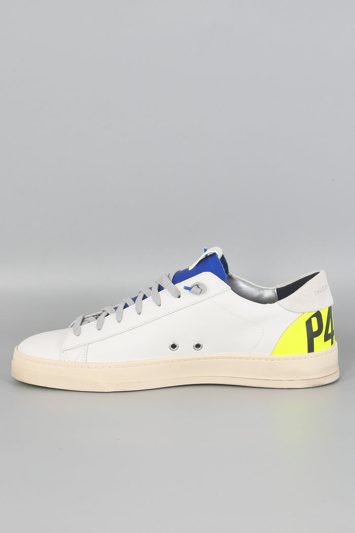 Jack C Sneaker Fluo White/neon-4