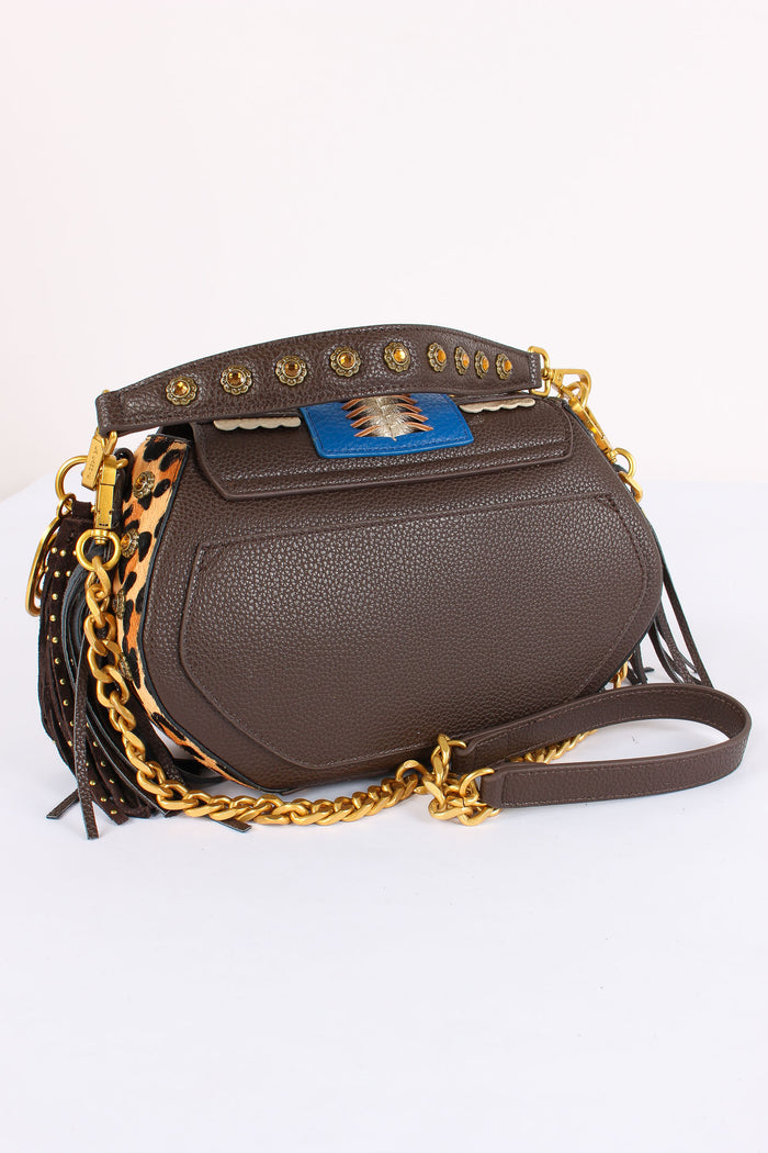 Bauletto Jungle Multi Burgundy-5