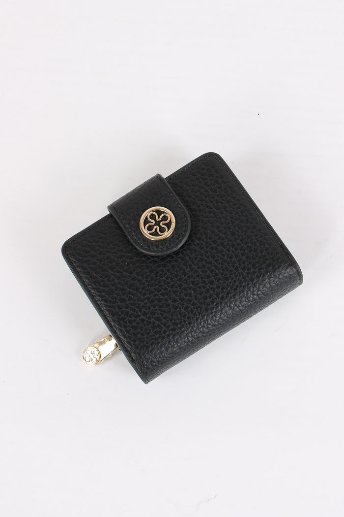 Federica W Portafoglio Piccolo Nero-2