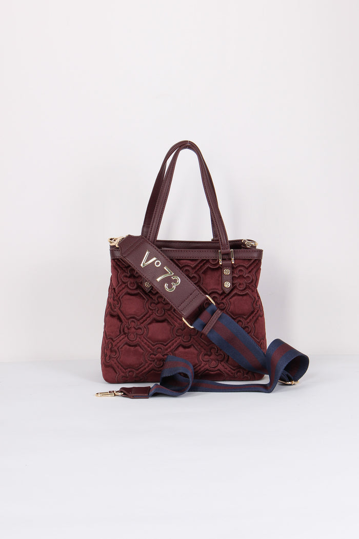 Cate Mini Shopping Bordeaux/blu-3