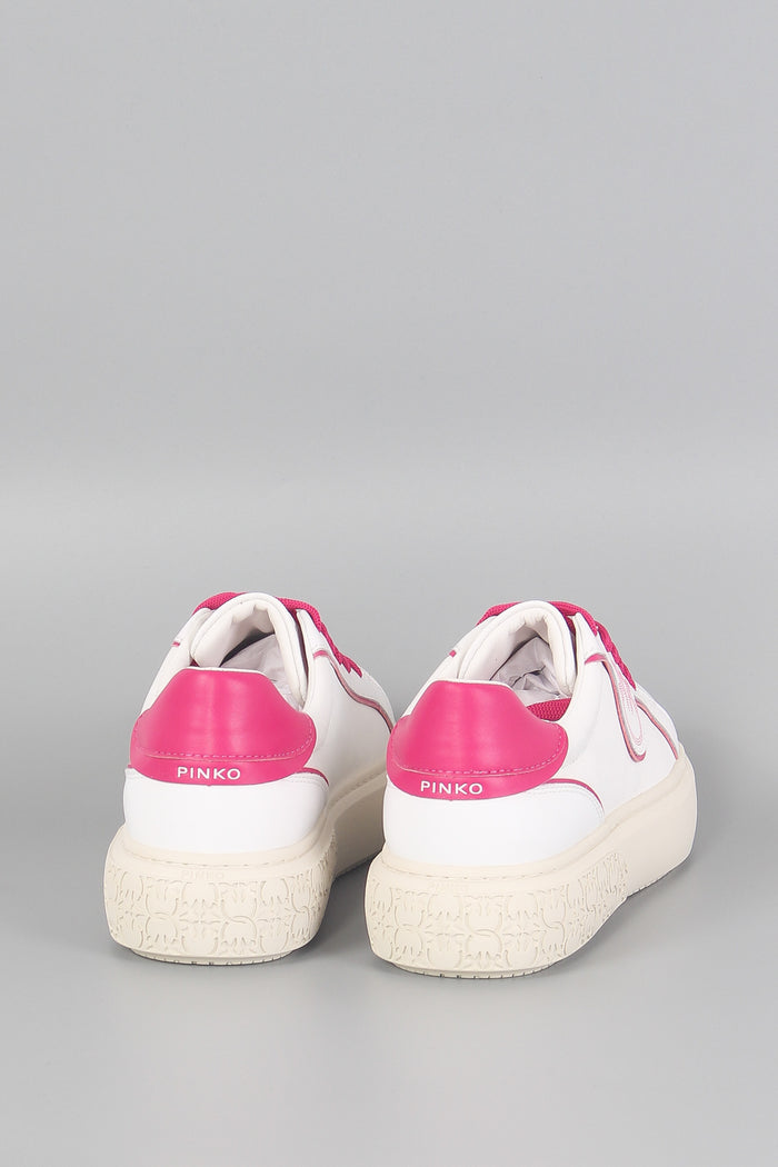 Yoko 01 Sneaker Leather White/pink-3