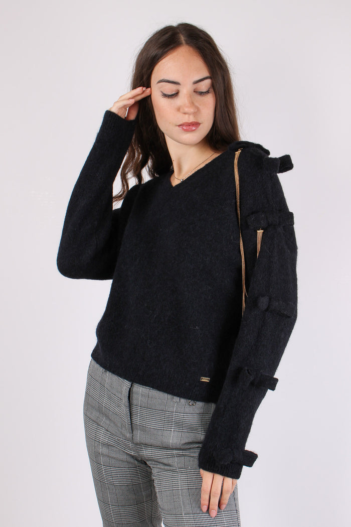 Maglia Scavo V Fiocchi Black-7