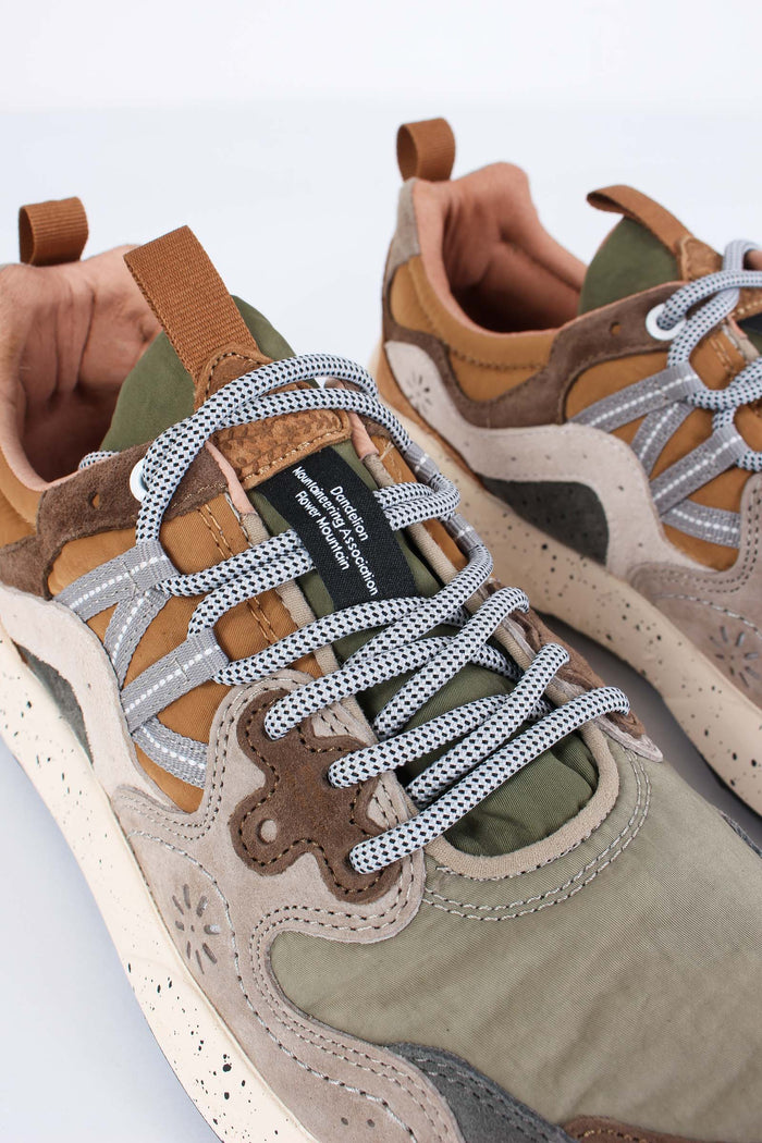 Sneakers Yamano Suede Nylon Grey/onion-4