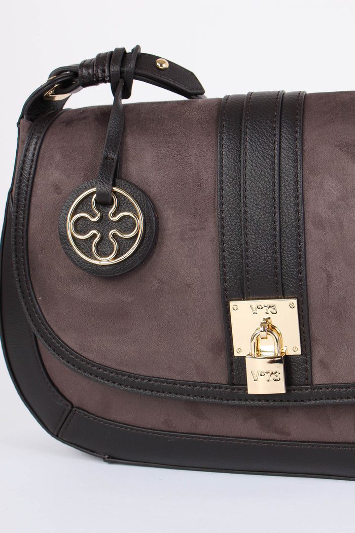 Georgia Bandoliera Eco Camosci Antracite-5