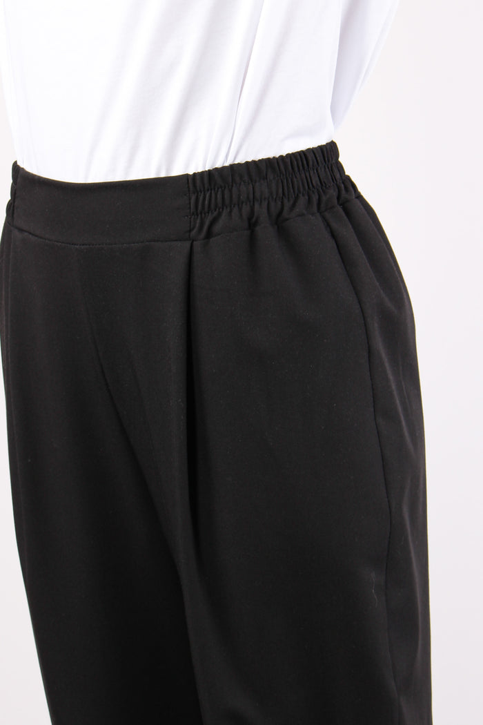 Pantalone Flanella Nero-7