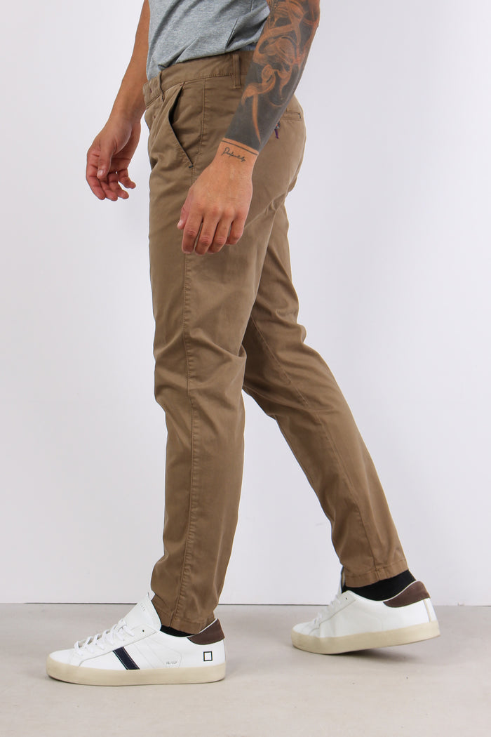 Pantalone Cropped Taschino Cammello-5