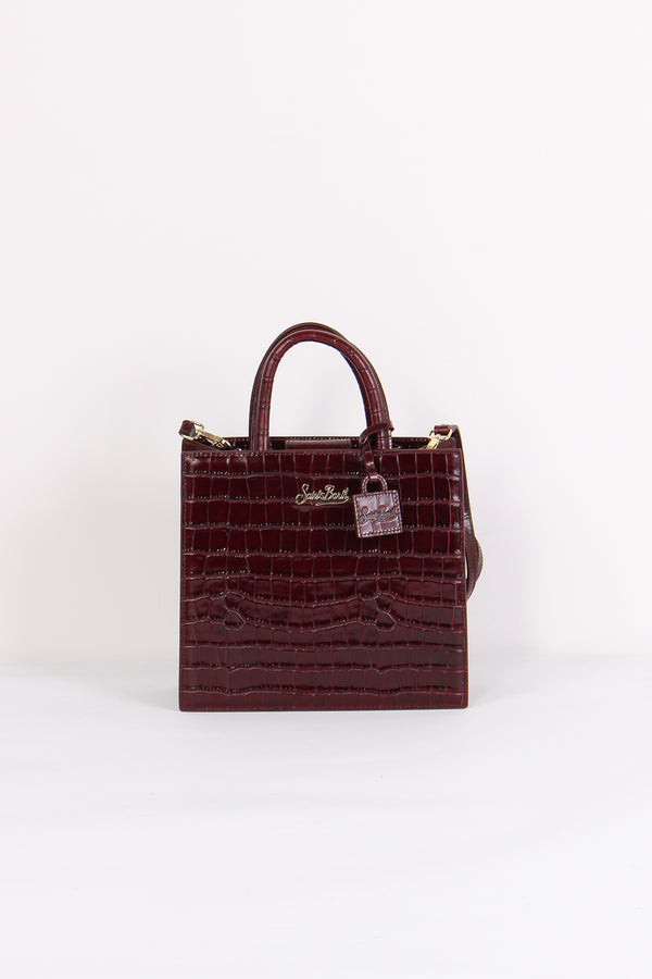 Shopping Stampa Croco Vinaccia