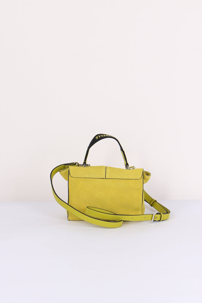 Chloe Mini Cartella Camoscio Zip Daffodil-3