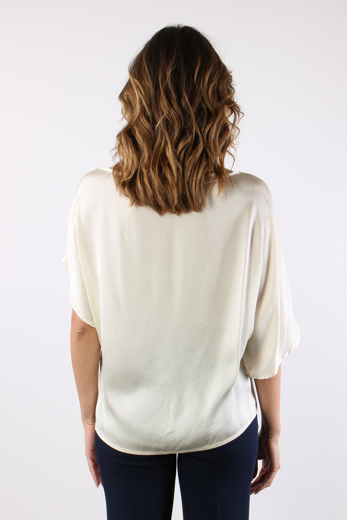 Blusa Asimmetrica Off White-5