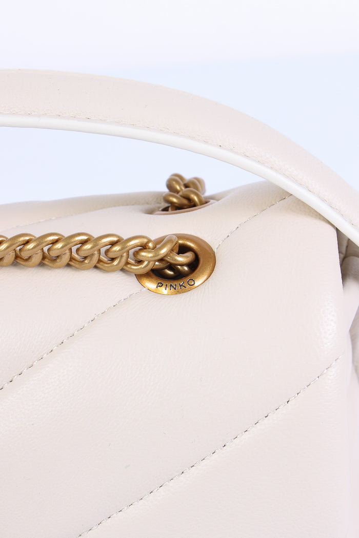 Tracolla Mini Love Puff Bianco-7