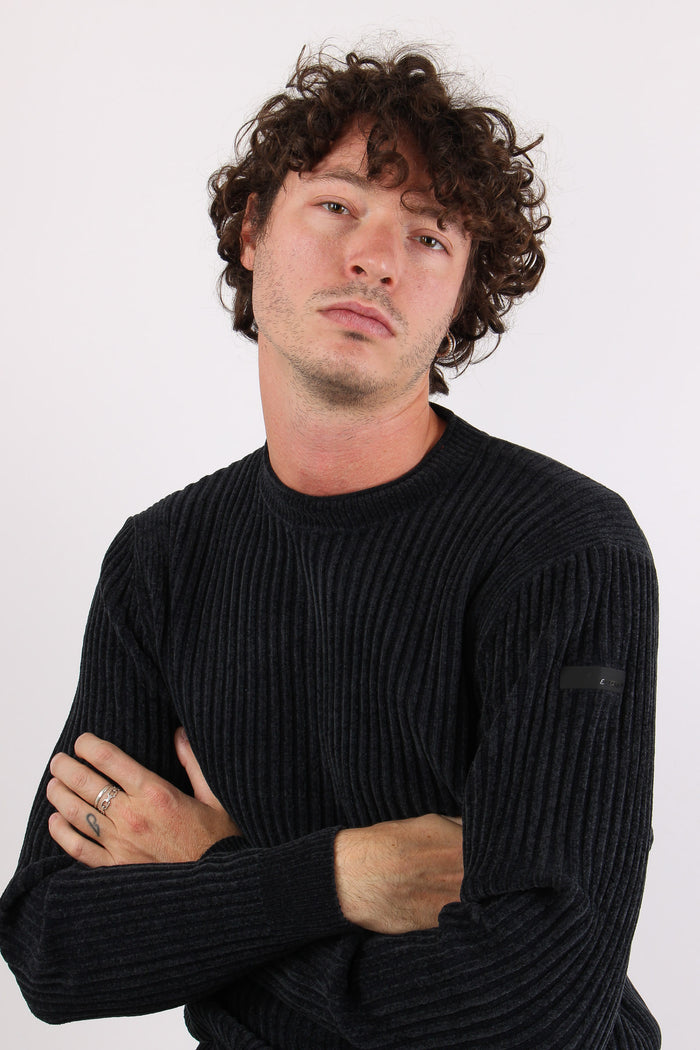 Girocollo Coste Blue Black-8