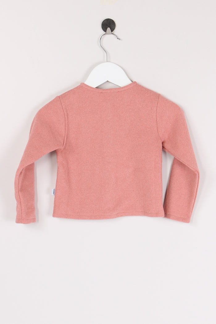 Cardigan Basico Rosa-3