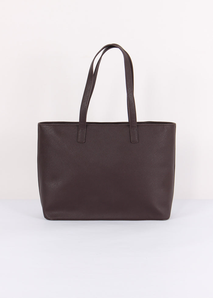 Maxi Shopping Saffiano Moro-3