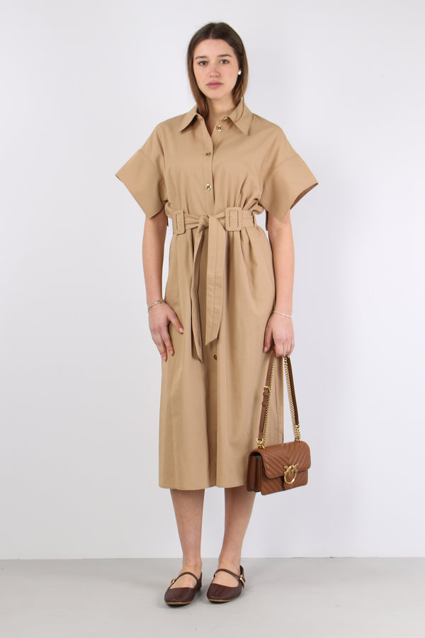 Alesha Chemisier Cintura Beige Chantilly