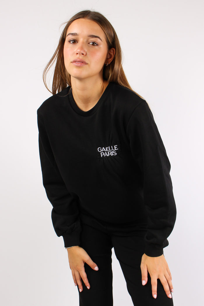 Felpa Logo Arriccio Nero-3