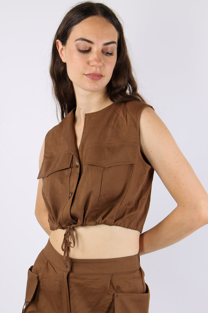 Camicia Smanicata Tasconi Tabacco-3